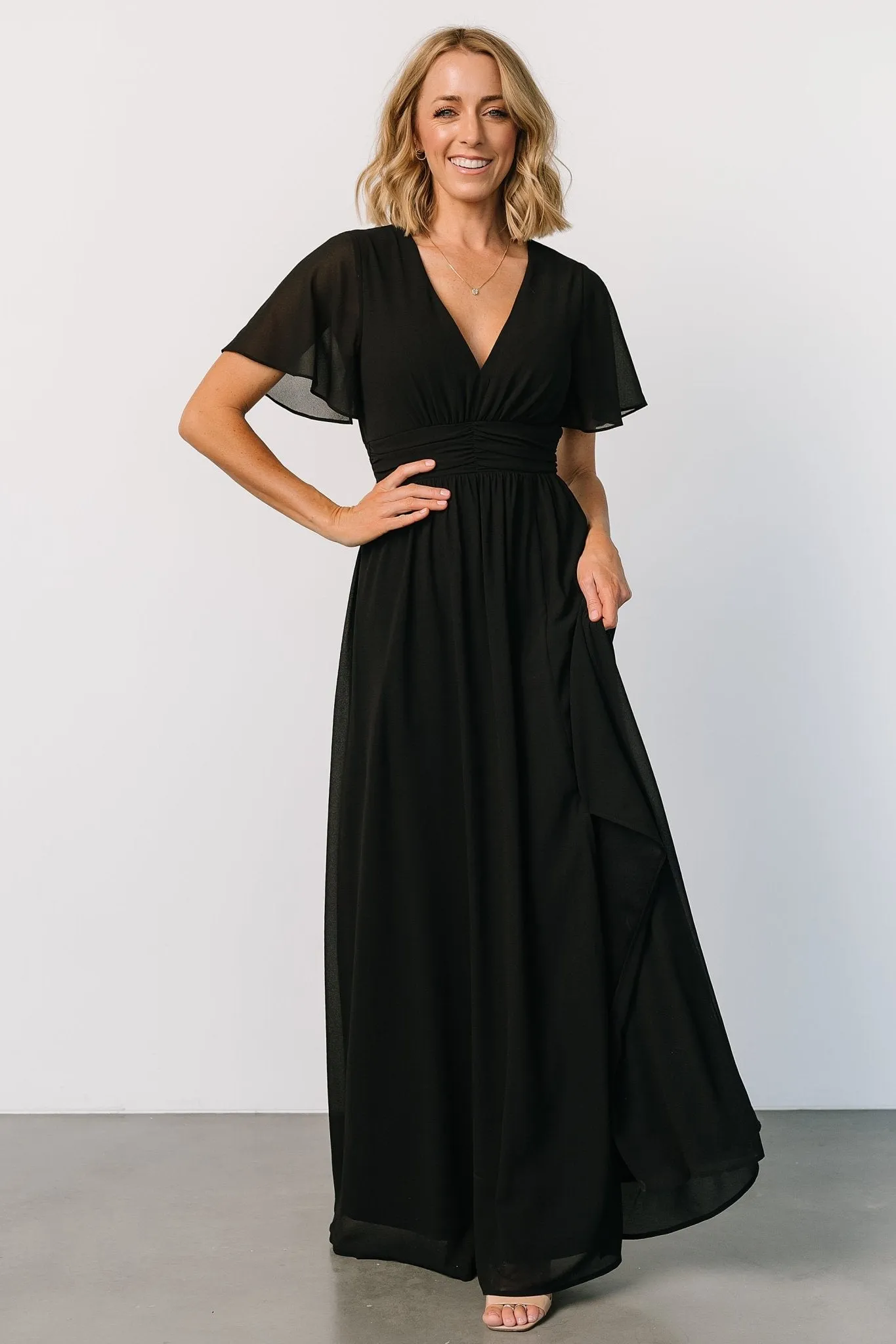 Ramona Maxi Dress | Black sold by Baltic Born product image thumbnail 3