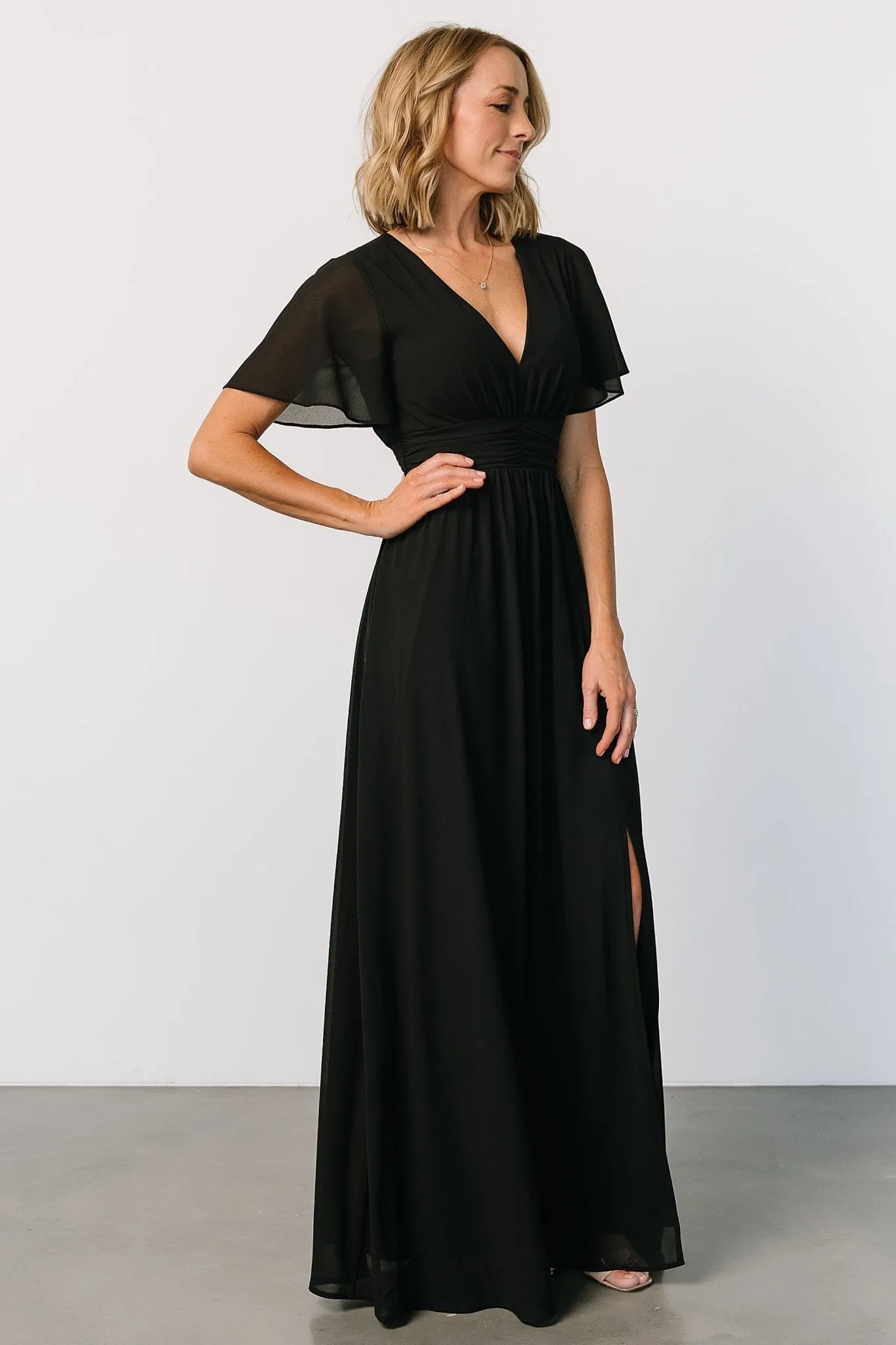 Ramona Maxi Dress | Black sold by Baltic Born product image thumbnail 5