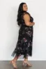Clementine Tulle Midi Dress | Black Multi sold by Baltic Born