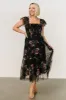 Clementine Tulle Midi Dress | Black Multi sold by Baltic Born