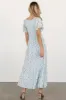 Joanie Smocked Dress | White + Sage sold by Baltic Born