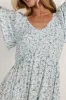 Joanie Smocked Dress | White + Sage sold by Baltic Born