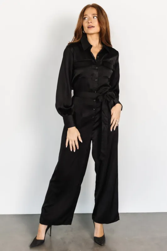 Jaco Jumpsuit | Black sold by Baltic Born