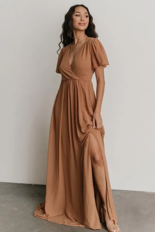 Vaughnie Maxi Dress | Light Copper sold by Baltic Born