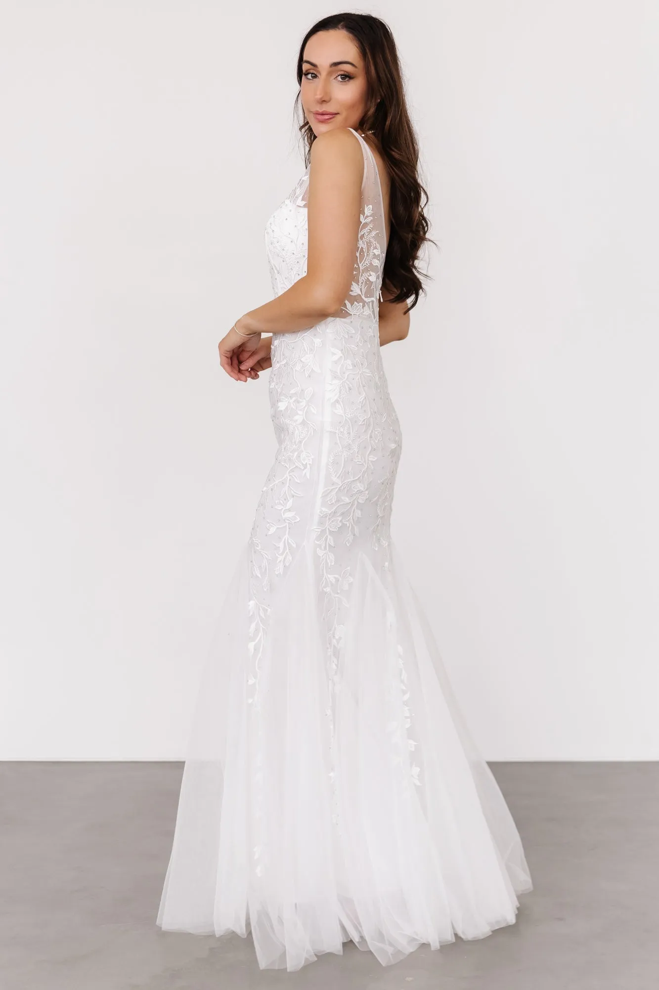 Fleurette Bridal Gown | White sold by Baltic Born product image thumbnail 3