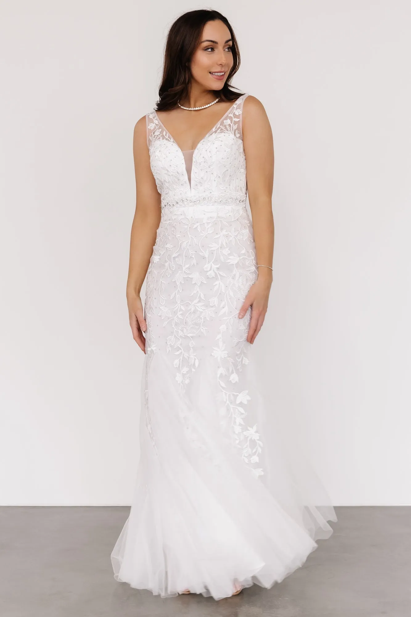 Fleurette Bridal Gown | White sold by Baltic Born product image thumbnail 4