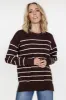 Colmar Striped Sweater | Clove + Cream sold by Baltic Born