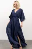 Kia Kimono Maxi Dress | Navy sold by Baltic Born