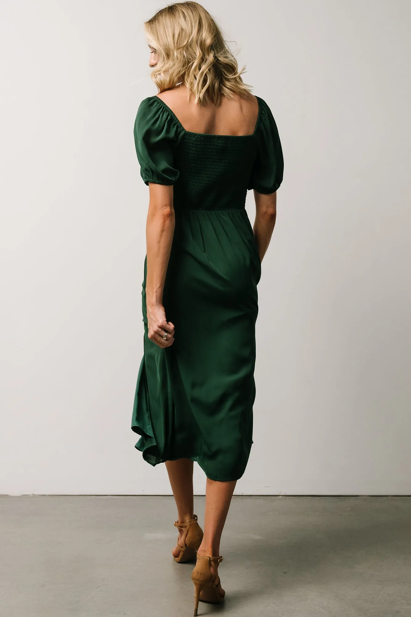Cadence Midi Dress | Green sold by Baltic Born product image thumbnail 4