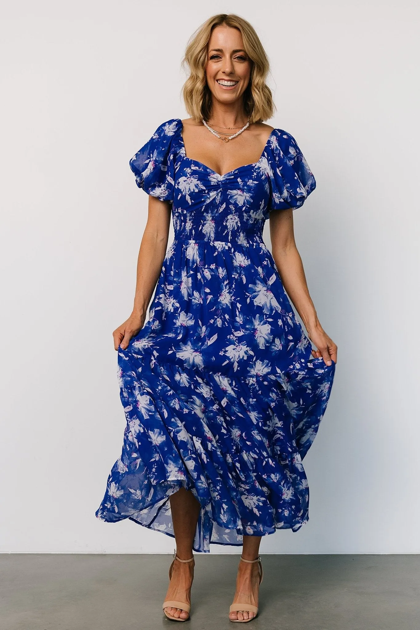 Mystic Maxi Dress | Blue Multi sold by Baltic Born product image thumbnail 5