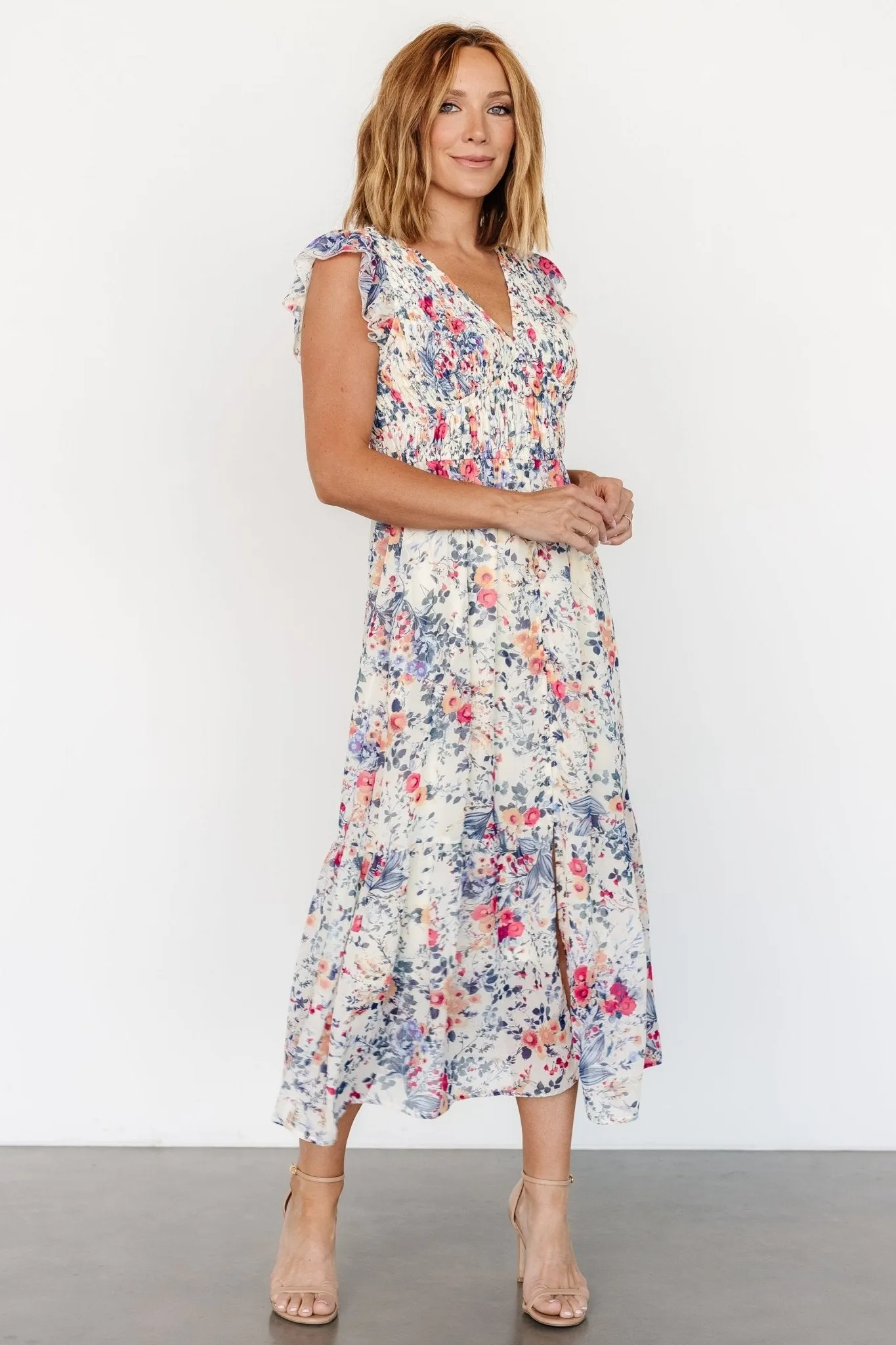 Florencia Dress | Sapphire Blue sold by Baltic Born product image thumbnail 3
