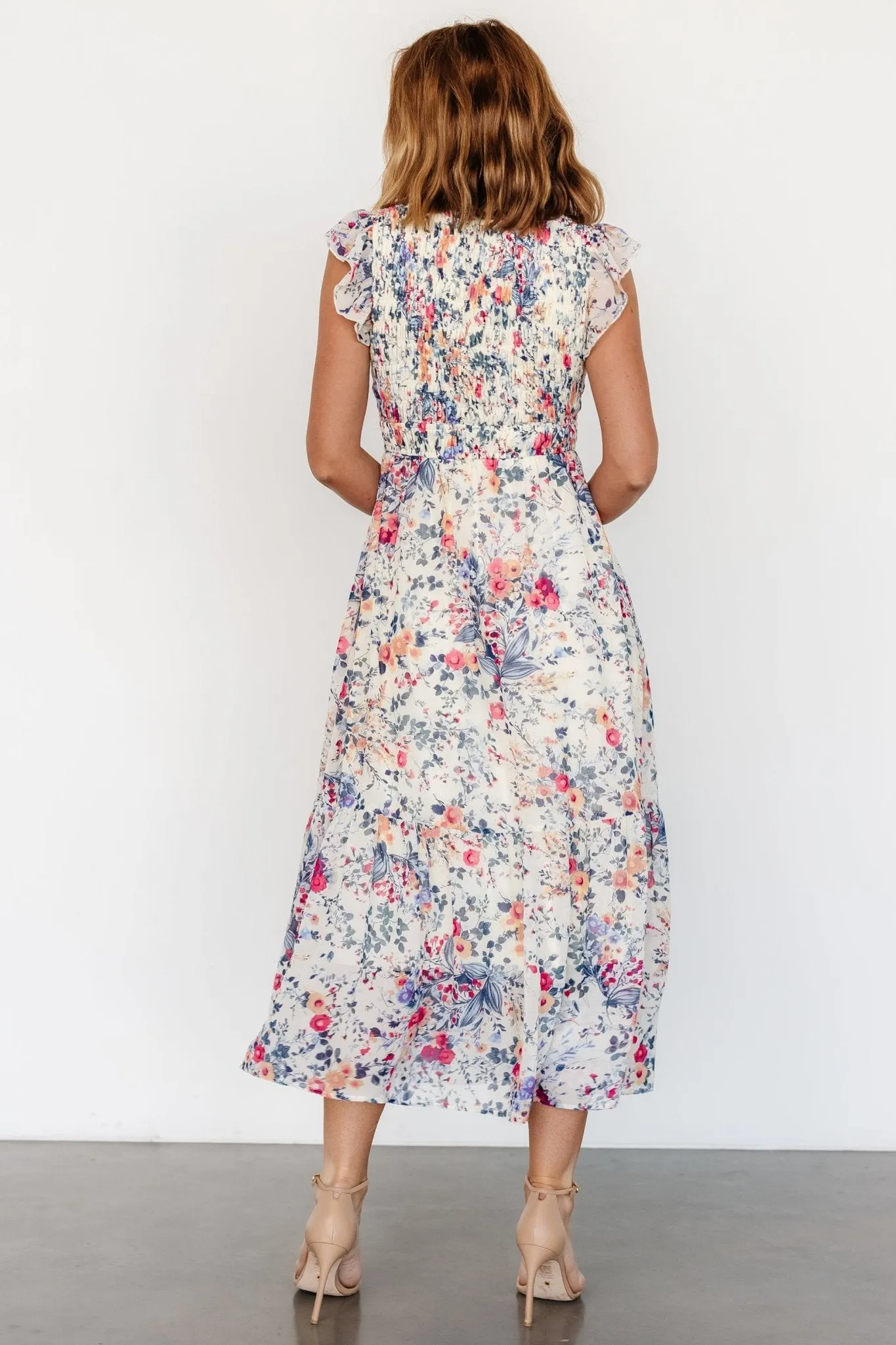 Florencia Dress | Sapphire Blue sold by Baltic Born product image thumbnail 4