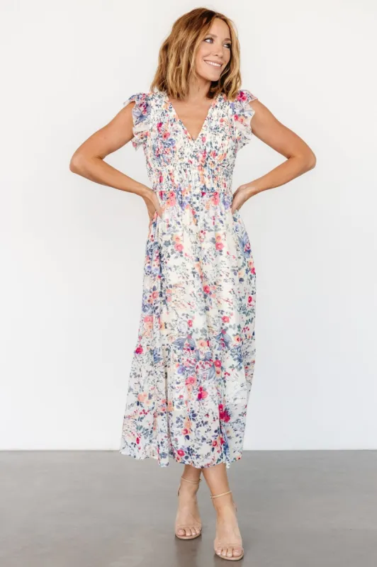 Florencia Dress | Sapphire Blue sold by Baltic Born