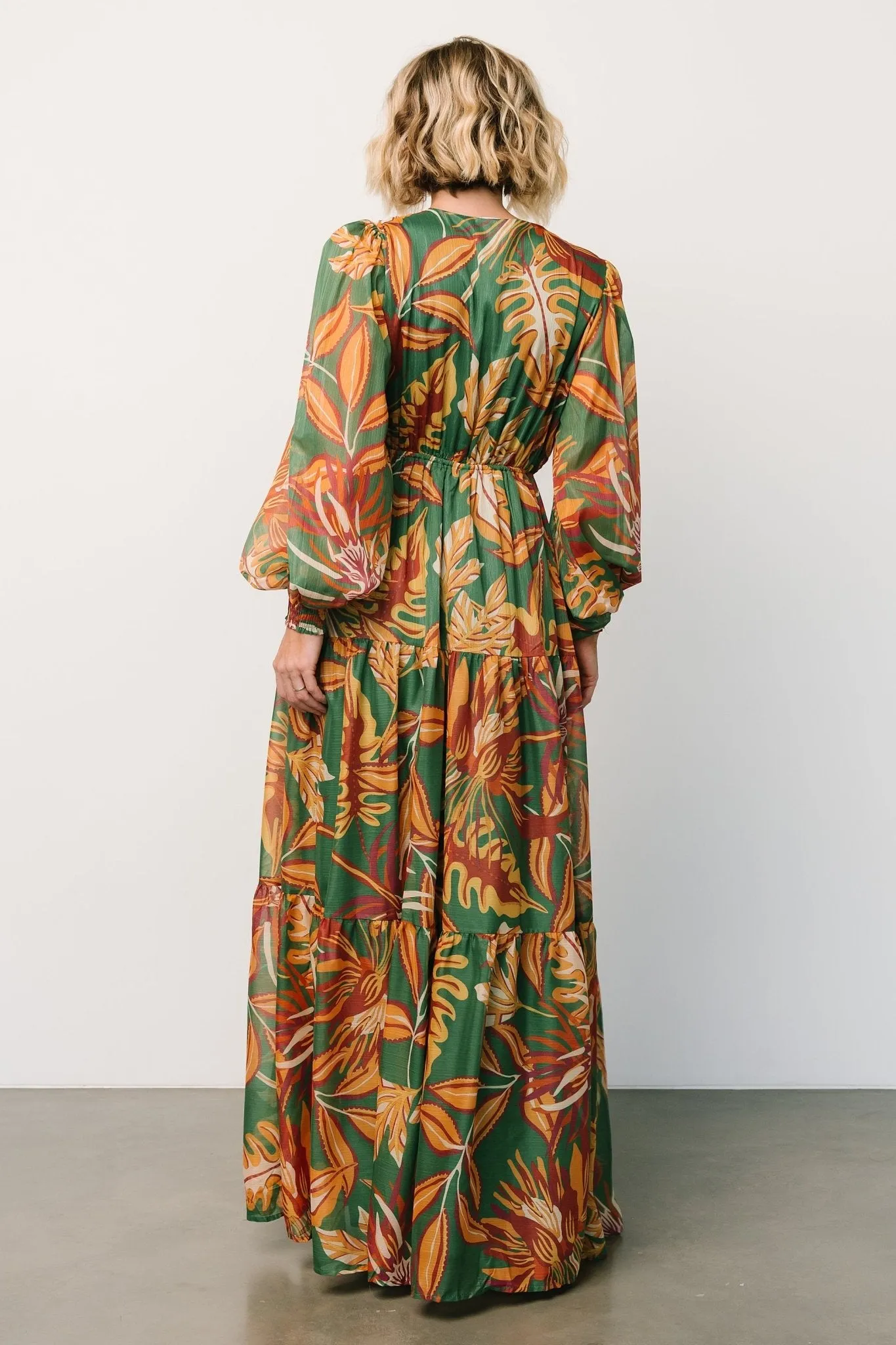 Banks Maxi Dress | Green Multi sold by Baltic Born product image thumbnail 4