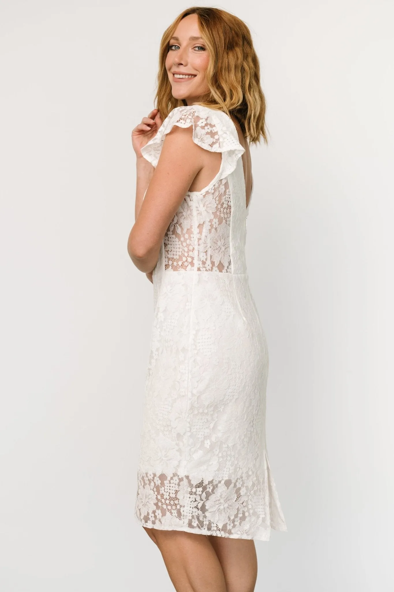 Kimber Lace Dress | Off White sold by Baltic Born product image thumbnail 2