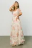 Cassandra Tulle Maxi Dress | Buttercream Floral sold by Baltic Born