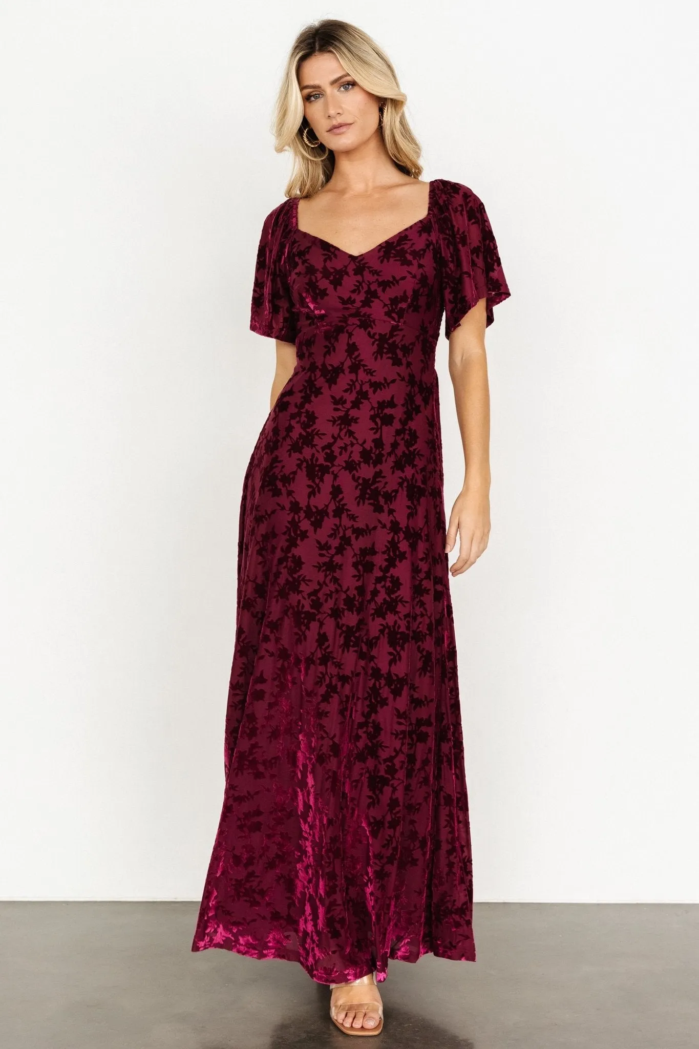 Everley Velvet Maxi Dress | Mulberry sold by Baltic Born product image thumbnail 5