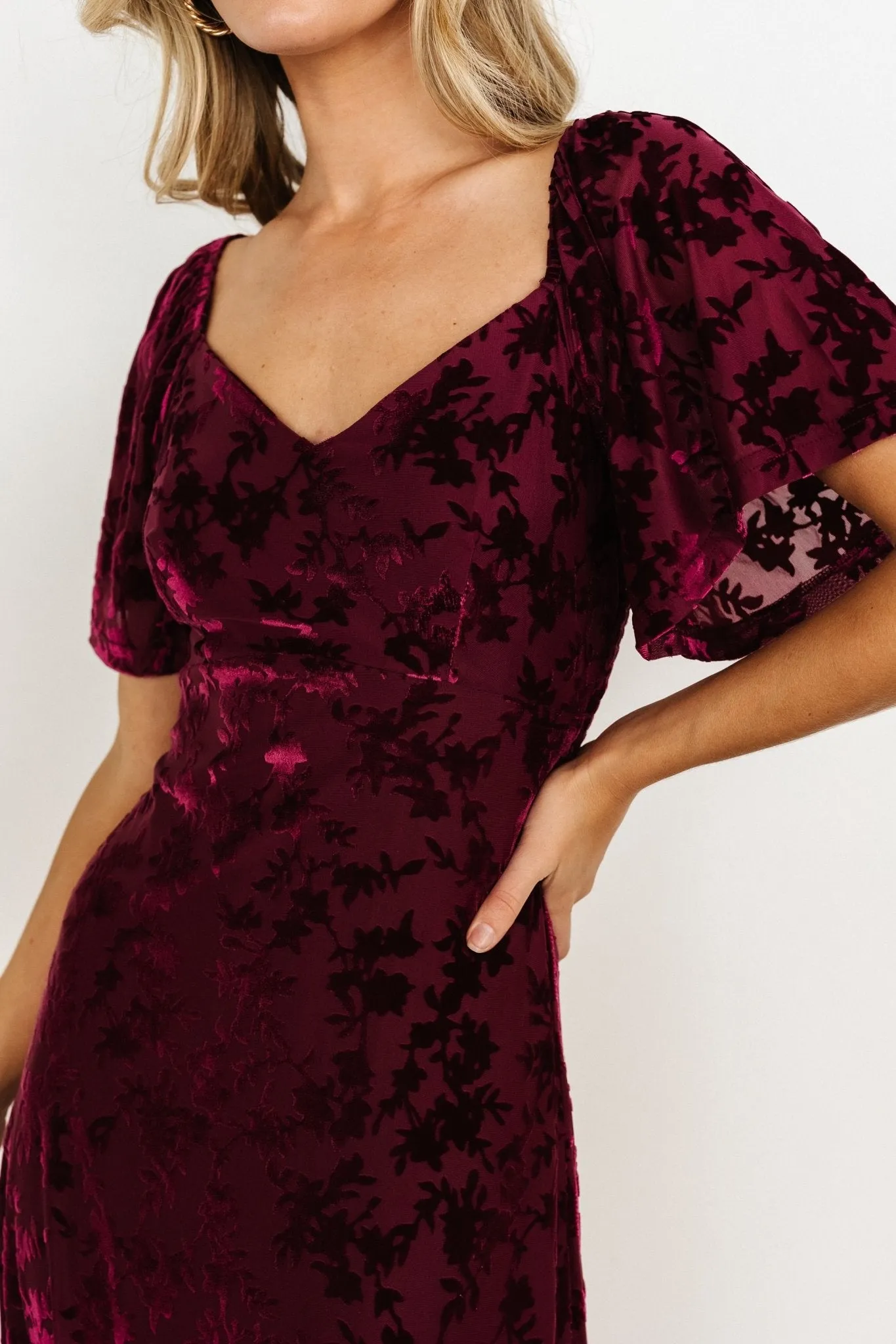 Everley Velvet Maxi Dress | Mulberry sold by Baltic Born product image thumbnail 2