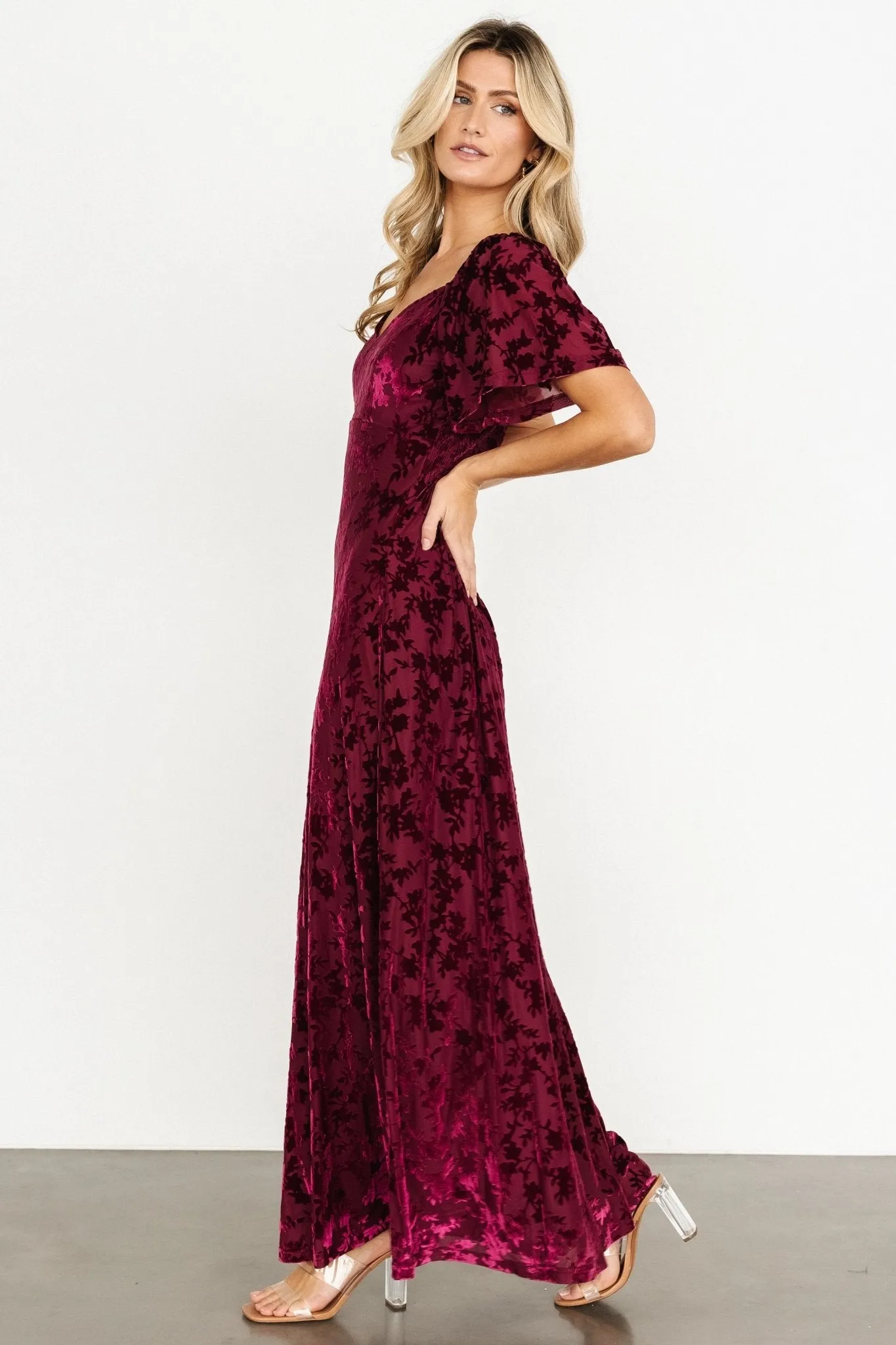 Everley Velvet Maxi Dress | Mulberry sold by Baltic Born product image thumbnail 3