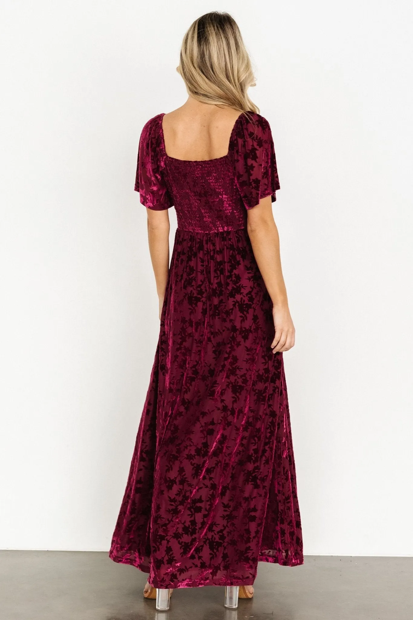 Everley Velvet Maxi Dress | Mulberry sold by Baltic Born product image thumbnail 4
