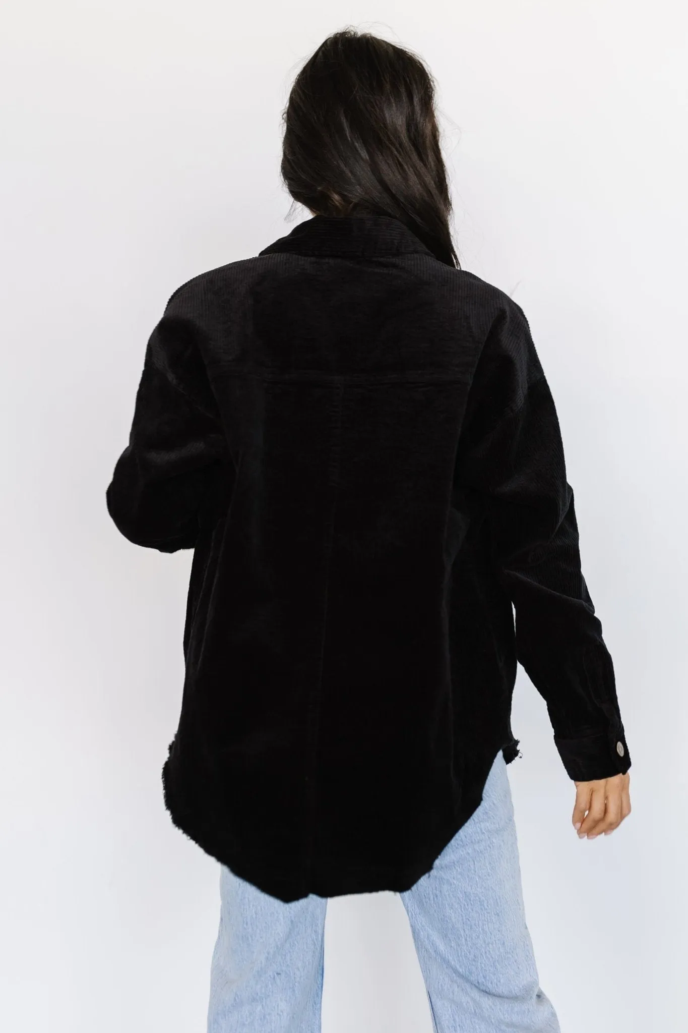 Greeley Corduroy Jacket | Black sold by Baltic Born product image thumbnail 3