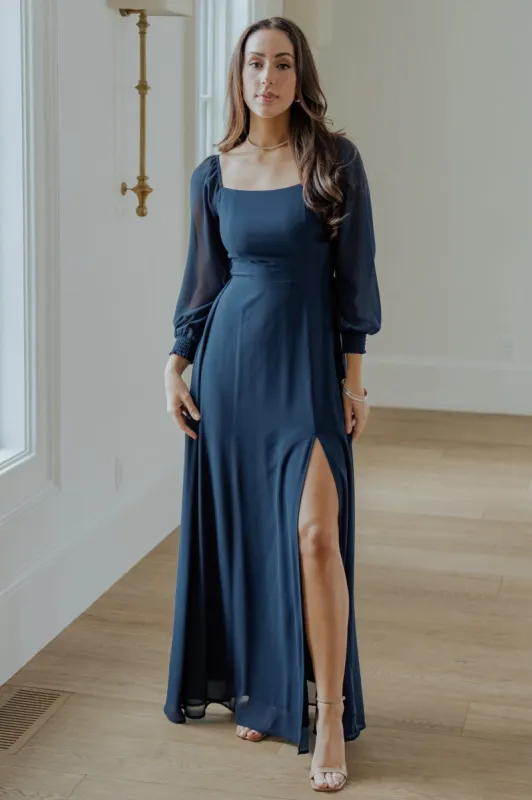 Giselle Maxi Dress | Navy sold by Baltic Born