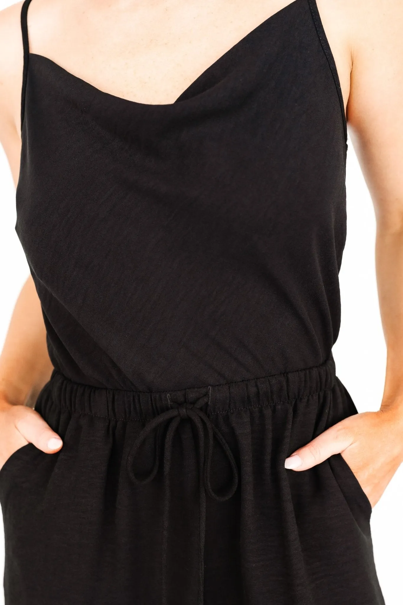 Monterey Tank Jumpsuit | Black sold by Baltic Born product image thumbnail 2