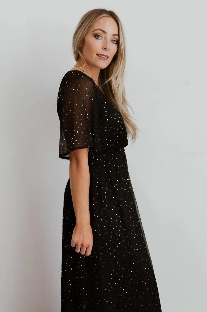 Grace Sparkle Gown | Black sold by Baltic Born product image thumbnail 4