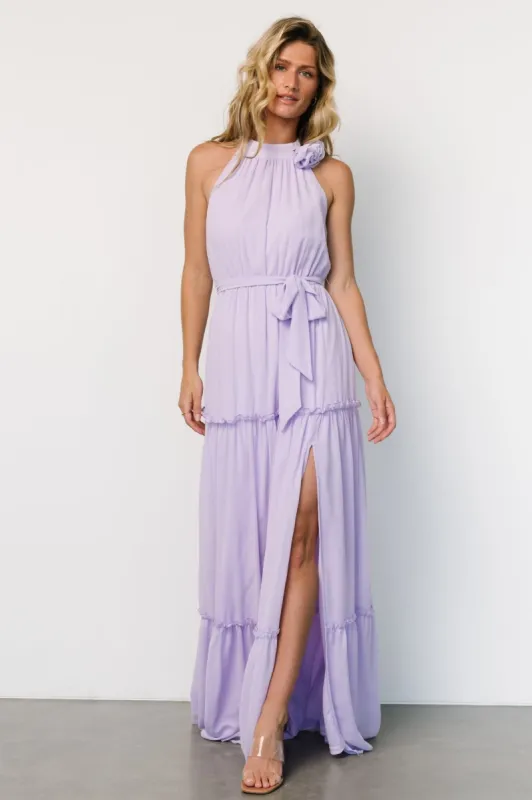 Maelle Maxi Dress | Lavender sold by Baltic Born
