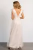 Adalyn Shimmer Maxi Dress | Champagne sold by Baltic Born
