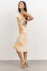 Katarina Slip Midi Dress | Sunrise Print sold by Baltic Born