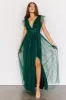 Annika Sequin Mesh Maxi Dress | Green sold by Baltic Born
