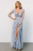 Isabelle Tulle Maxi Dress | Light Blue sold by Baltic Born