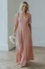 Leidy Off Shoulder Maxi Dress | Sage Multi sold by Baltic Born