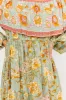 Leidy Off Shoulder Maxi Dress | Sage Multi sold by Baltic Born