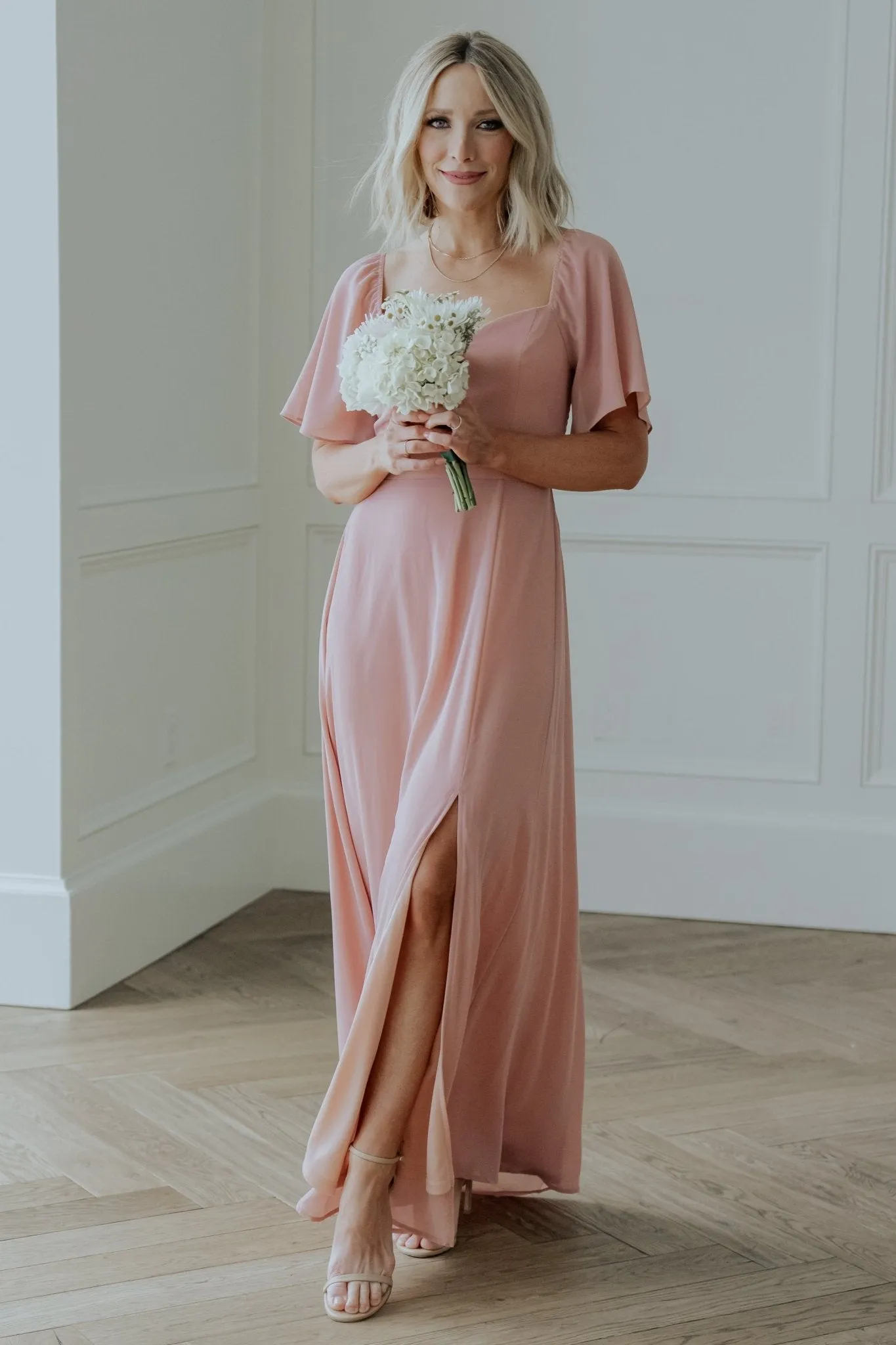 Sierra Sweetheart Maxi Dress | Blush sold by Baltic Born product image thumbnail 3