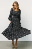 Dakota Maxi Dress | Navy Print sold by Baltic Born