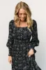 Dakota Maxi Dress | Navy Print sold by Baltic Born