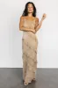 Belisama Ruffle Gown | Gold sold by Baltic Born