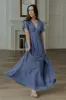 Ramona Maxi Dress | Whisper Blue sold by Baltic Born