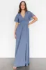 Ramona Maxi Dress | Whisper Blue sold by Baltic Born