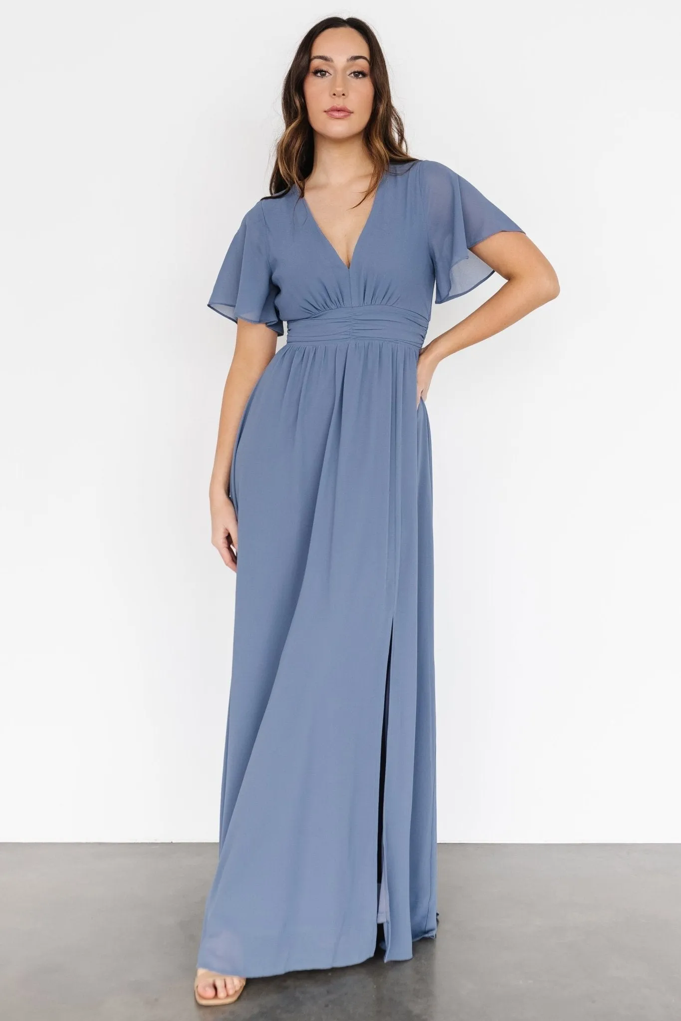 Ramona Maxi Dress | Whisper Blue sold by Baltic Born product image thumbnail 2