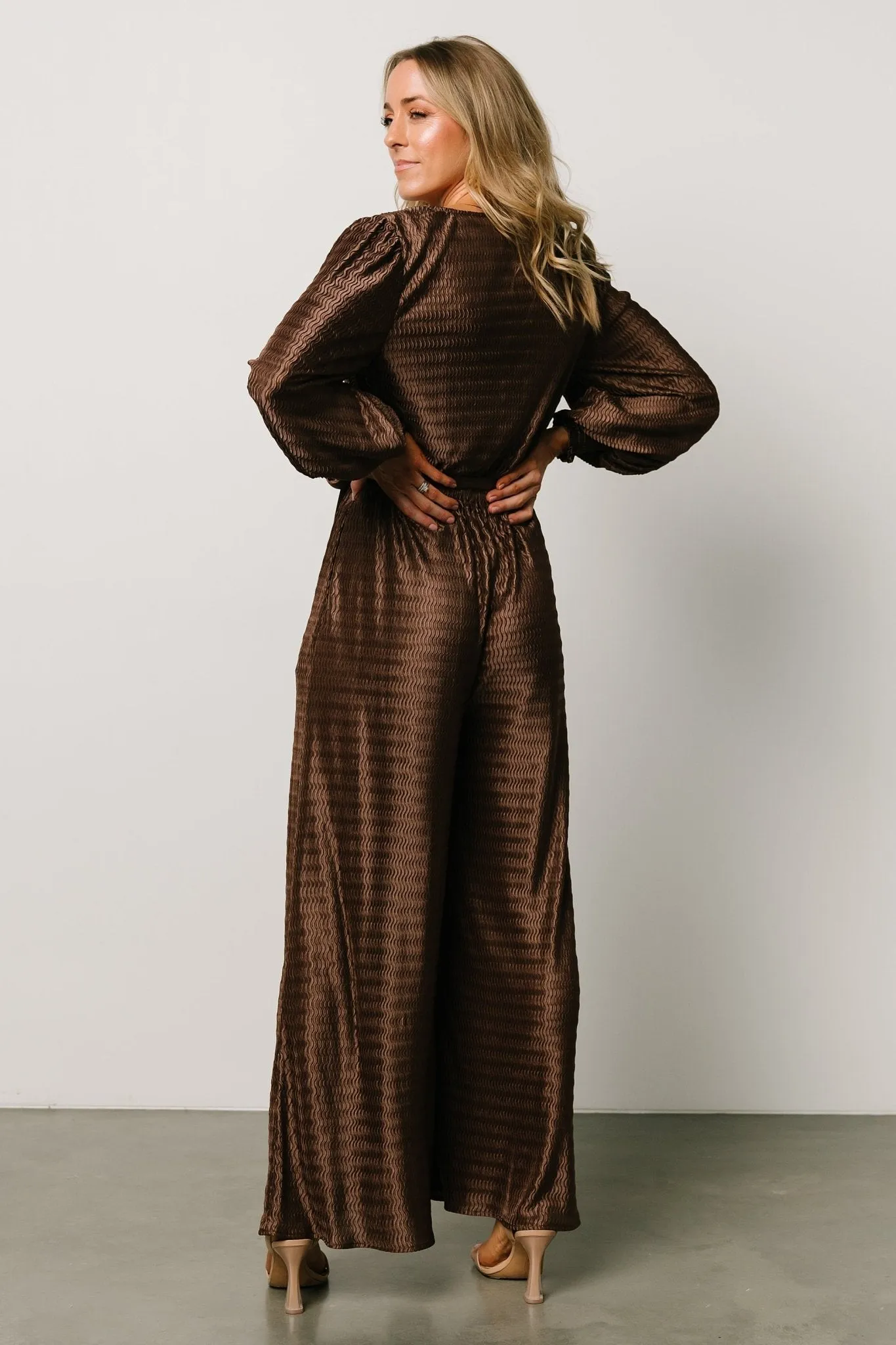 Gabriel Jumpsuit | Brown sold by Baltic Born product image thumbnail 4