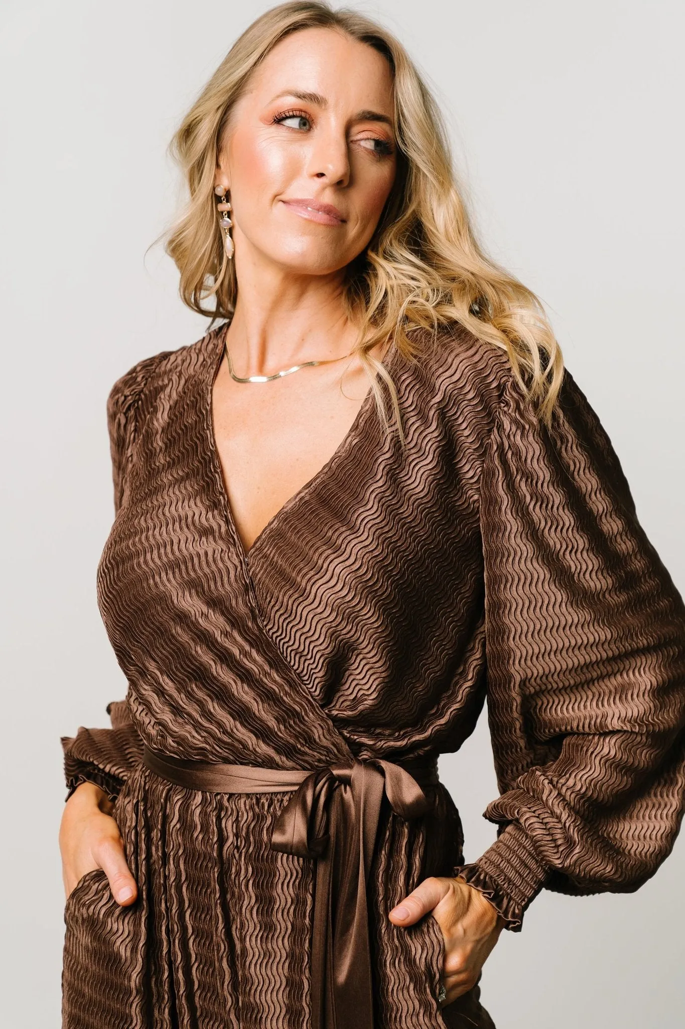 Gabriel Jumpsuit | Brown sold by Baltic Born product image thumbnail 2