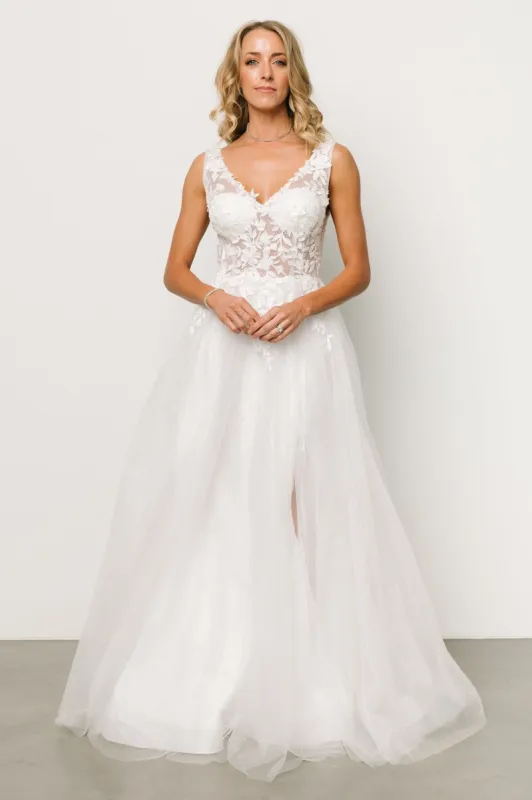 Passion Shimmer Bridal Gown | White sold by Baltic Born