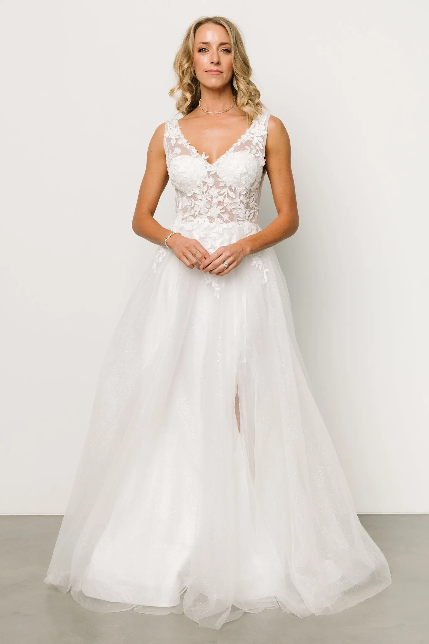 Passion Shimmer Bridal Gown | White sold by Baltic Born