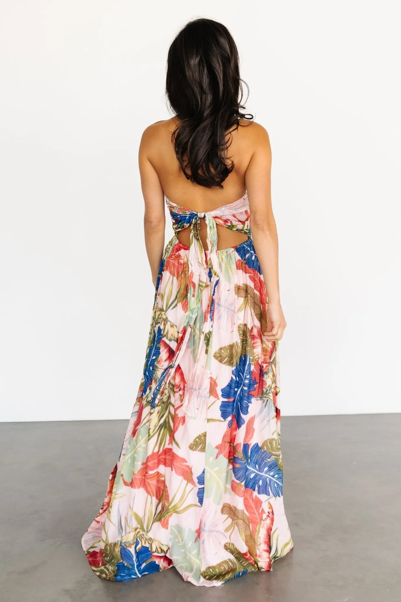 Navagio Back Tie Maxi Dress | Multi sold by Baltic Born product image thumbnail 2