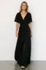 Veronica Velvet Maxi Dress | Black sold by Baltic Born