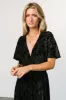 Veronica Velvet Maxi Dress | Black sold by Baltic Born