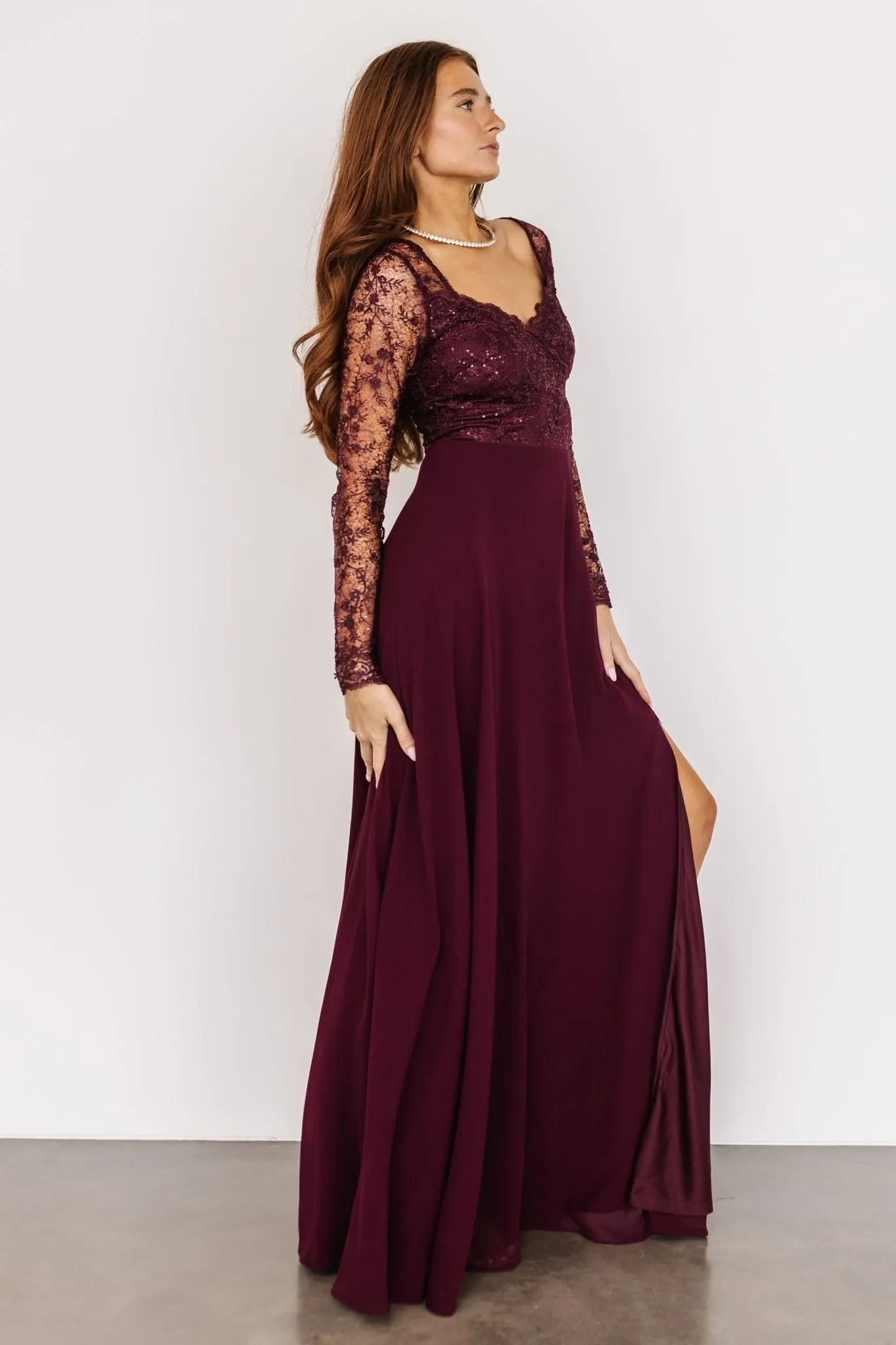 Adalaide Long Sleeve Maxi Dress | Mulberry sold by Baltic Born product image thumbnail 3